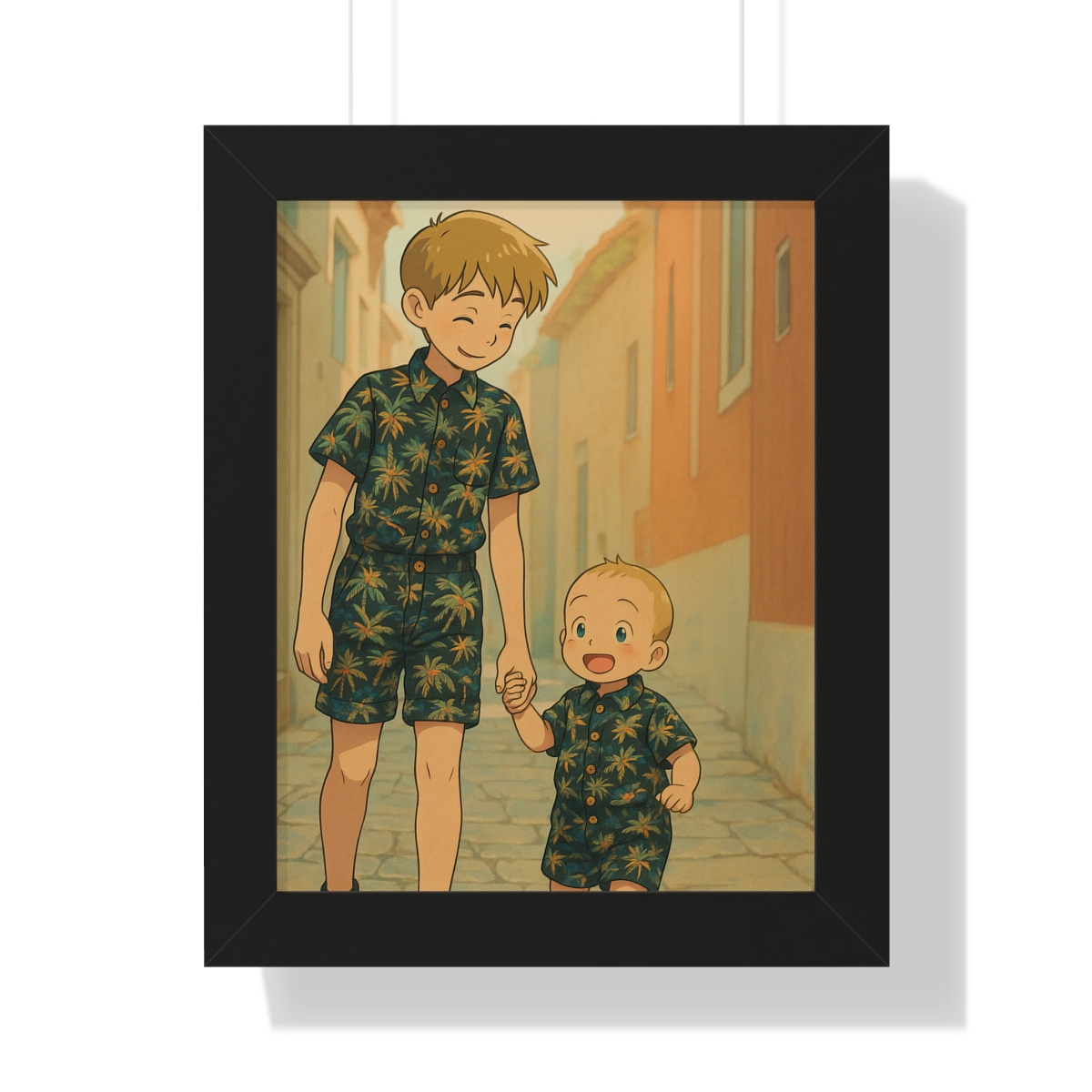 Old Japanese Animation Style Poster